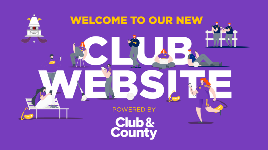 Welcome to our new Club Website