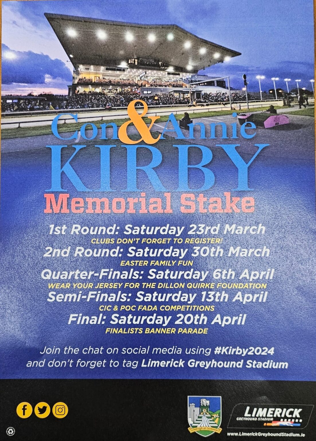 CON AND ANNIE KIRBY MEMORIAL 2024 Ballybricken/Bohermore GAA