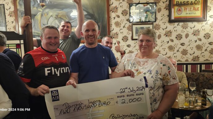 Ballybricken Bohermore GAA Club Lotto- Winner Presentations